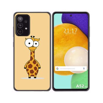 Funda Gel Tpu Samsung Galaxy A52 / A52 5g / A52s 5g Diseño Jirafa