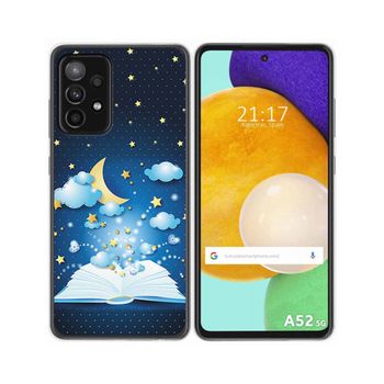 Funda Gel Tpu Samsung Galaxy A52 / A52 5g / A52s 5g Diseño Libro Cuentos