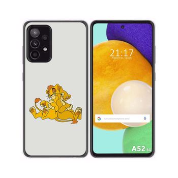 Funda Gel Tpu Samsung Galaxy A52 / A52 5g / A52s 5g Diseño Leones