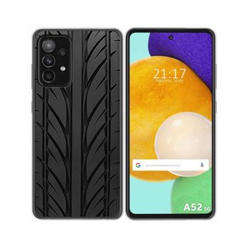 Funda Gel Tpu Samsung Galaxy A52 / A52 5g / A52s 5g Diseño Neumatico