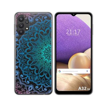 Funda Gel Transparente Samsung Galaxy A32 5g Diseño Mandala