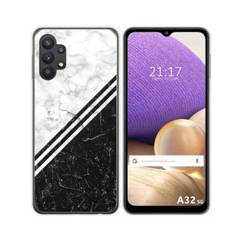 Funda Gel Tpu Samsung Galaxy A32 5g Diseño Mármol 01