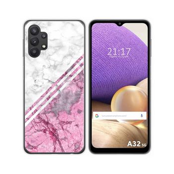 Funda Gel Tpu Samsung Galaxy A32 5g Diseño Mármol 03