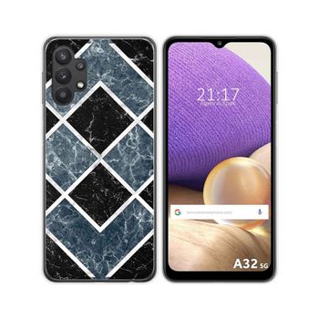 Funda Gel Tpu Samsung Galaxy A32 5g Diseño Mármol 06