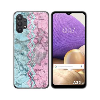 Funda Gel Tpu Samsung Galaxy A32 5g Diseño Mármol 08