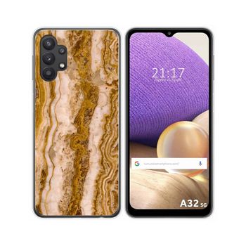 Funda Gel Tpu Samsung Galaxy A32 5g Diseño Mármol 10