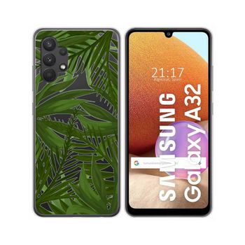 Funda Gel Transparente Samsung Galaxy A32 4g Diseño Jungla