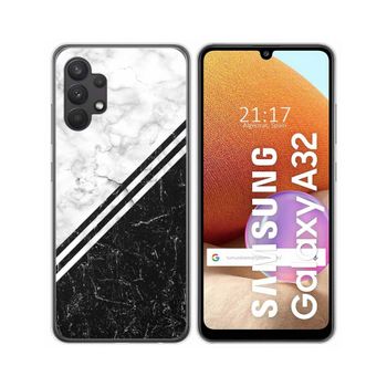 Funda Gel Tpu Samsung Galaxy A32 4g Diseño Mármol 01