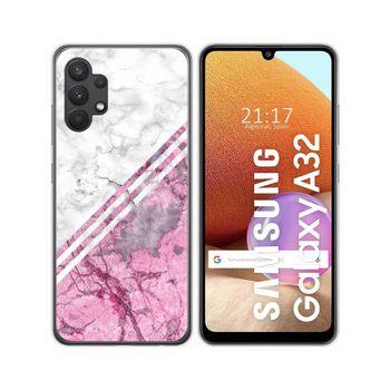 Funda Gel Tpu Samsung Galaxy A32 4g Diseño Mármol 03