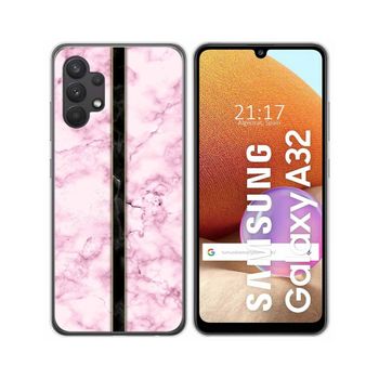 Funda Gel Tpu Samsung Galaxy A32 4g Diseño Mármol 04