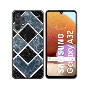 Funda Gel Tpu Samsung Galaxy A32 4g Diseño Mármol 06