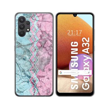 Funda Gel Tpu Samsung Galaxy A32 4g Diseño Mármol 08