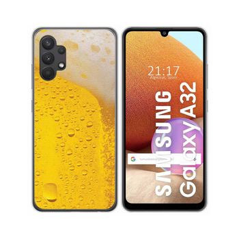 Funda Gel Tpu Samsung Galaxy A32 4g Diseño Cerveza