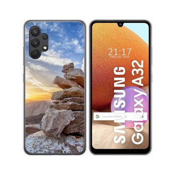 Funda Gel Tpu Samsung Galaxy A32 4g Diseño Sunset