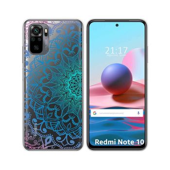 Funda Gel Transparente Xiaomi Redmi Note 10 / 10s Diseño Mandala