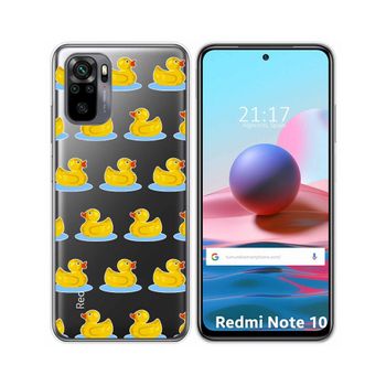 Funda Gel Transparente Xiaomi Redmi Note 10 / 10s Diseño Pato