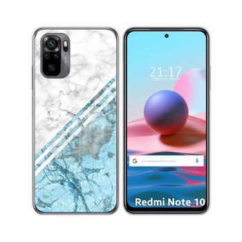 Funda Gel Tpu Xiaomi Redmi Note 10 / 10s Diseño Mármol 02