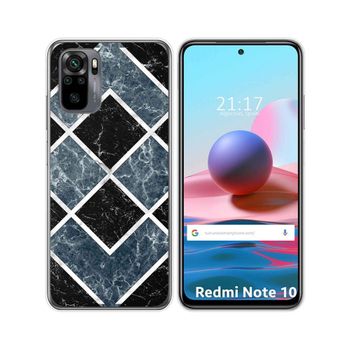 Funda Gel Tpu Xiaomi Redmi Note 10 / 10s Diseño Mármol 06