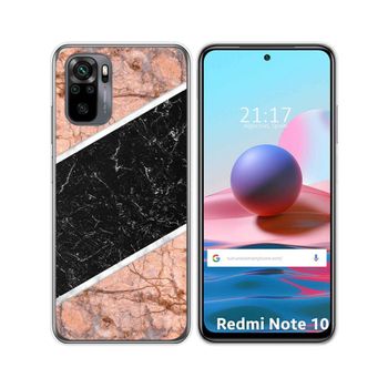 Funda Gel Tpu Xiaomi Redmi Note 10 / 10s Diseño Mármol 07