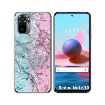 Funda Gel Tpu Xiaomi Redmi Note 10 / 10s Diseño Mármol 08