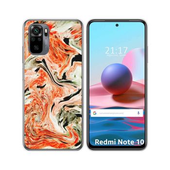 Funda Gel Tpu Xiaomi Redmi Note 10 / 10s Diseño Mármol 12