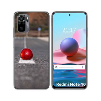 Funda Gel Tpu Xiaomi Redmi Note 10 / 10s Diseño Apple