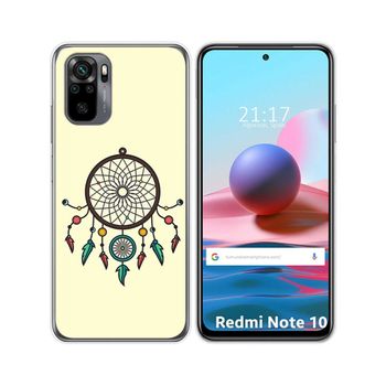 Funda Gel Tpu Xiaomi Redmi Note 10 / 10s Diseño Atrapasueños