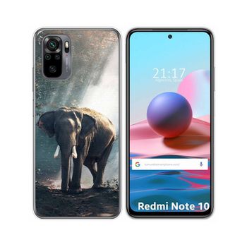 Funda Gel Tpu Xiaomi Redmi Note 10 / 10s Diseño Elefante