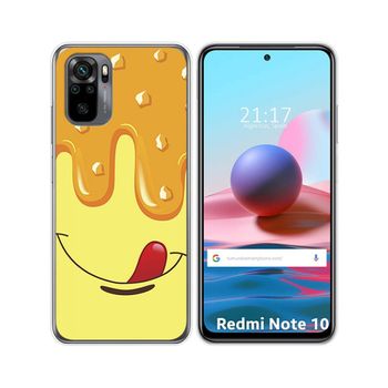 Funda Gel Tpu Xiaomi Redmi Note 10 / 10s Diseño Helado Vainilla