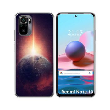 Funda Gel Tpu Xiaomi Redmi Note 10 / 10s Diseño Tierra