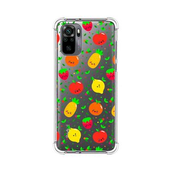 Funda Silicona Antigolpes Xiaomi Redmi Note 10 / 10s Diseño Frutas 01