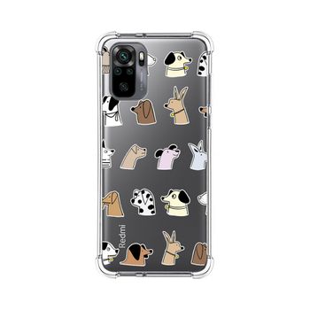 Funda Silicona Antigolpes Xiaomi Redmi Note 10 / 10s Diseño Perros