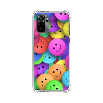 Funda Silicona Antigolpes Xiaomi Redmi Note 10 / 10s Diseño Smile