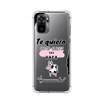 Funda Silicona Antigolpes Xiaomi Redmi Note 10 / 10s Diseño Vaca