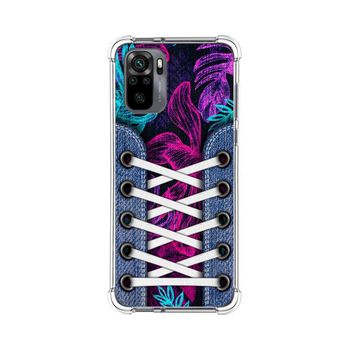 Funda Silicona Antigolpes Xiaomi Redmi Note 10 / 10s Diseño Zapatillas 07