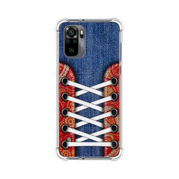 Funda Silicona Antigolpes Xiaomi Redmi Note 10 / 10s Diseño Zapatillas 11