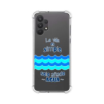 Funda Silicona Antigolpes Samsung Galaxy A32 4g Diseño Agua