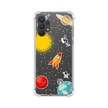 Funda Silicona Antigolpes Samsung Galaxy A32 4g Diseño Espacio