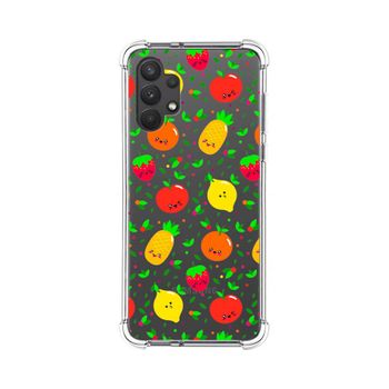 Funda Silicona Antigolpes Samsung Galaxy A32 4g Diseño Frutas 01