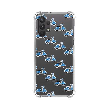 Funda Silicona Antigolpes Samsung Galaxy A32 4g Diseño Scooter