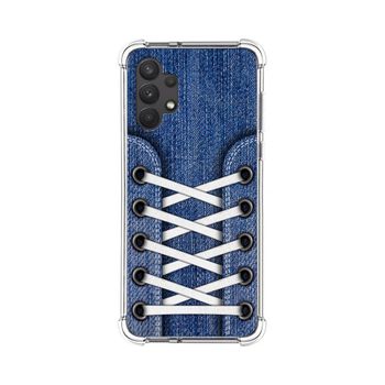 Funda Silicona Antigolpes Samsung Galaxy A32 4g Diseño Zapatillas 01