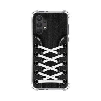 Funda Silicona Antigolpes Samsung Galaxy A32 4g Diseño Zapatillas 02