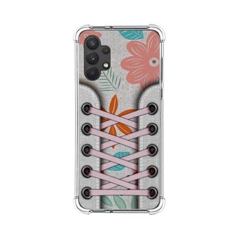 Funda Silicona Antigolpes Samsung Galaxy A32 4g Diseño Zapatillas 09