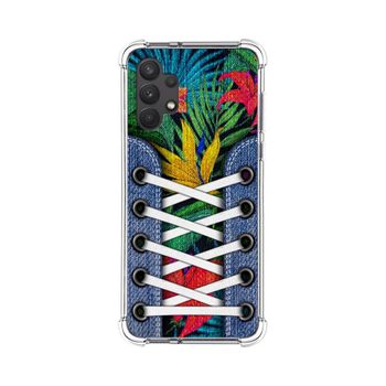 Funda Silicona Antigolpes Samsung Galaxy A32 4g Diseño Zapatillas 12