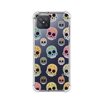 Funda Silicona Antigolpes Oppo Reno 4z 5g Diseño Catrina