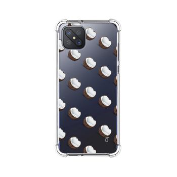 Funda Silicona Antigolpes Oppo Reno 4z 5g Diseño Cocos