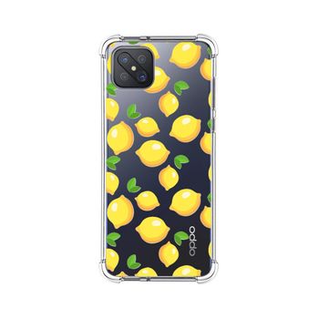 Funda Silicona Antigolpes Oppo Reno 4z 5g Diseño Limones