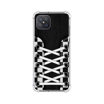 Funda Silicona Antigolpes Oppo Reno 4z 5g Diseño Zapatillas 03