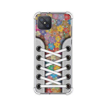 Funda Silicona Antigolpes Oppo Reno 4z 5g Diseño Zapatillas 05