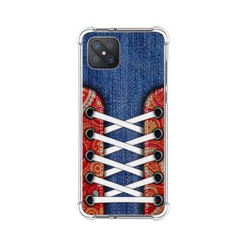 Funda Silicona Antigolpes Oppo Reno 4z 5g Diseño Zapatillas 11